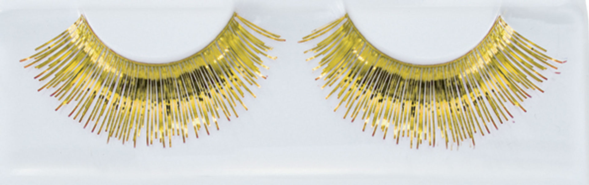 Goldene Lametta Wimpern