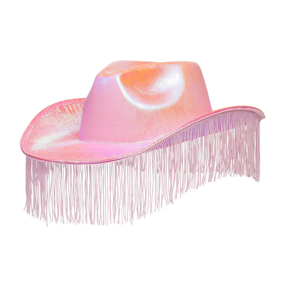 Glamour Cowboyhut Iridescent Pink