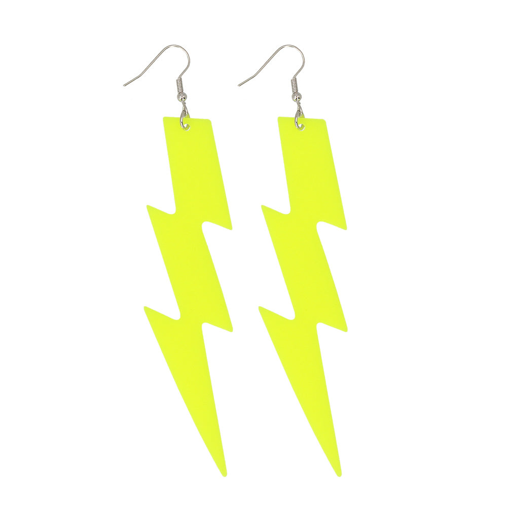 Flash Neon Ohrringe Gelb