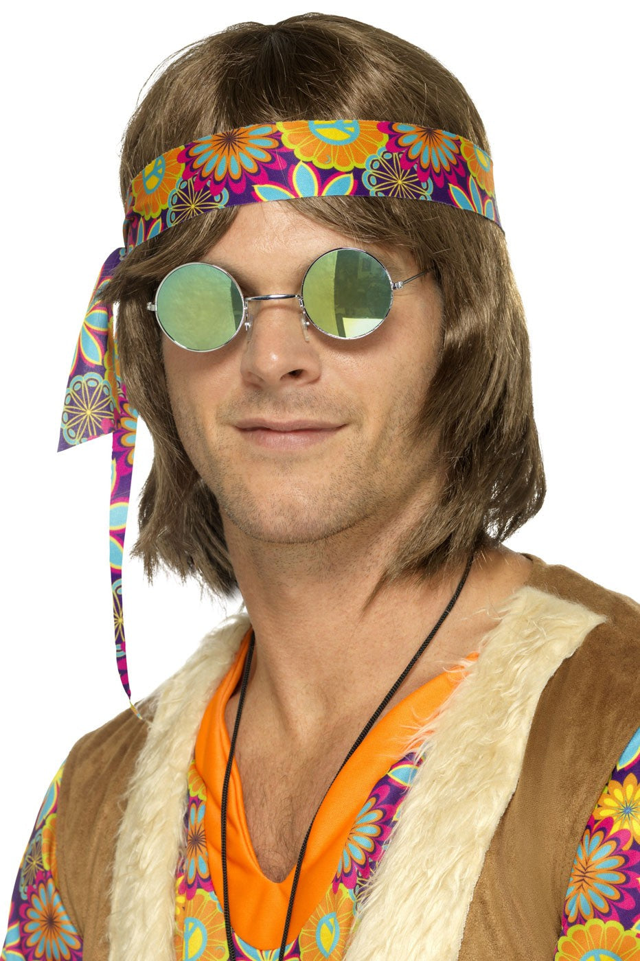 Verspiegelte Hippiebrille