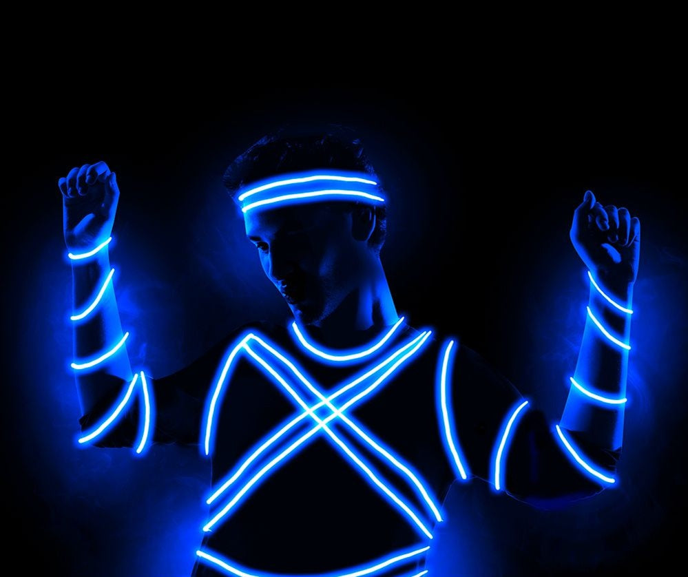 Blaues LED Kabel 5m