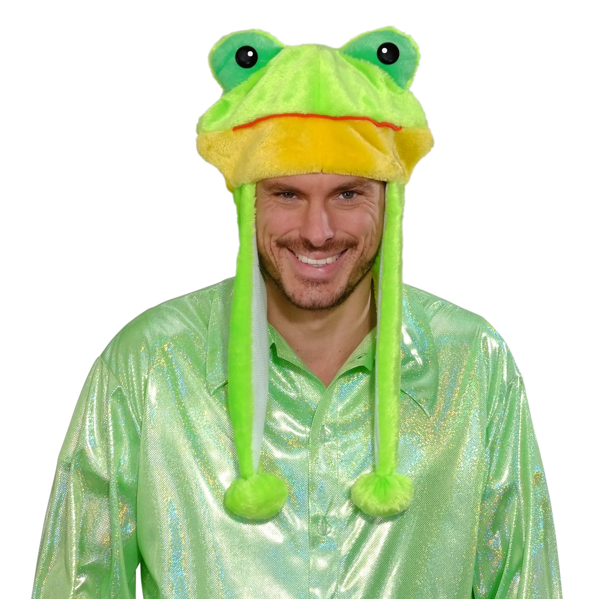 Kuschelige Froschmütze